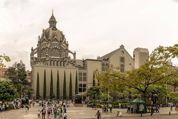 El palacio de la Cultura de Rafael Uribe Medellin, Colombia  