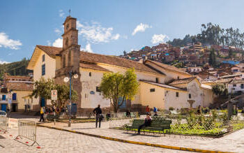 Iglesia de San Blas en Cuzco, Perú
