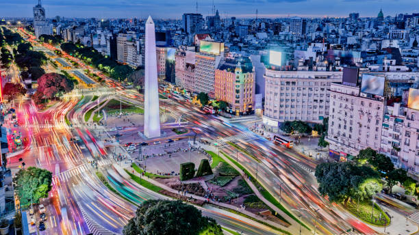 Vista panorámica de la Ciudad de Buenos Aires, Argentina