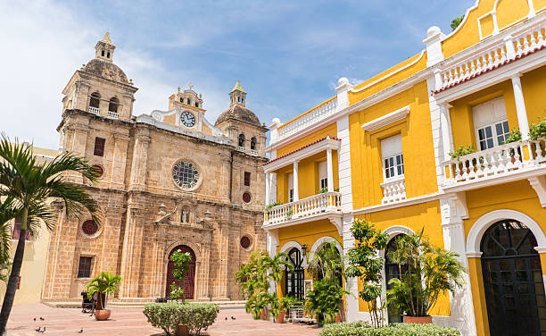 Iglesia de San Pedro en Cartagena, Colombia