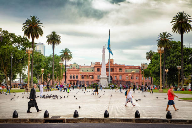 Plaza de Mayo en Buenos Aires, Argentina