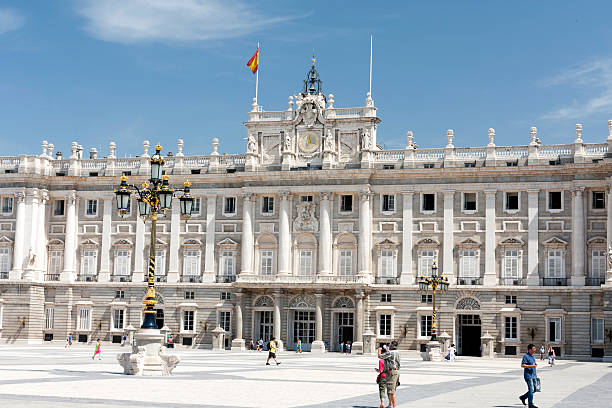 Palacio real de Madrid, España