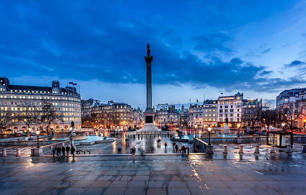Trafalgar square, Reino Unido, Inglaterra, Londres